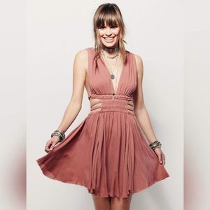 Free People Feel the Flava fit and flare dress
